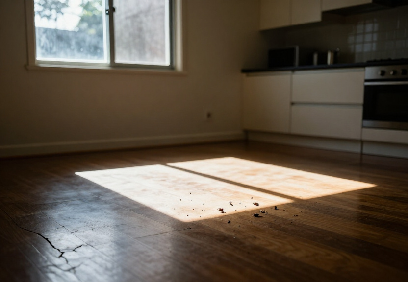 Termite damage in a Burwood heritage home before treatment
